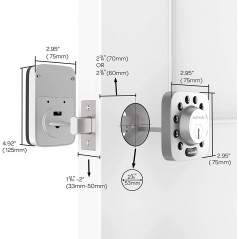 Ultraloq U-Bolt Smart Lock, the flexible smartlock