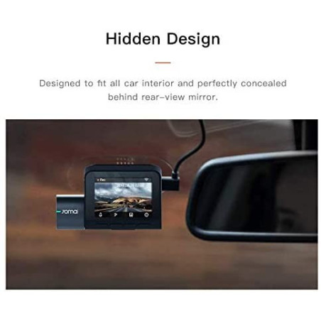 70mai A500S Dash Cam: 2.7K Ultra HD, ADAS Safety, GPS Tracking - Drive Smarter!
