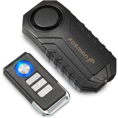 Fosmon Anti-Theft Bike Alarm: Secure Your Ride with 113dB Siren