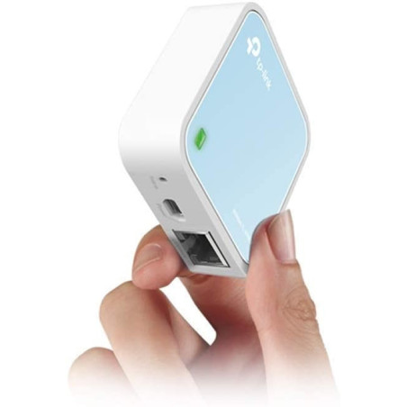 TP-Link N300: Mini Routeur de Voyage WiFi Sécurisé - Idéal pour Déplacements!