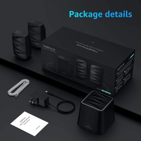 Meshforce M3: Whole Home Mesh WiFi System - Blazing Fast, Lag-Free Coverage!
