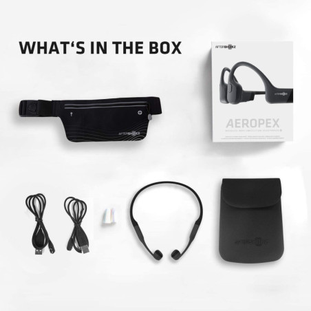 Shokz OpenRun: Bone Conduction Headphones - Hear Your Music & The World Around You!