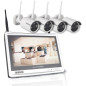 EVERSECU Wireless Security System: 8CH 2K 3MP with 12 Monitor - Easy Setup, 24/7 Protection EVERSECU Wireless Security System: 8CH 2K 3MP with 12 Monitor - Easy Setup, 24/7 Protection