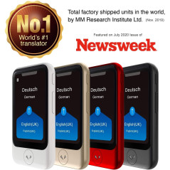 Pocketalk S, the two-way video translator