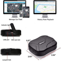 TKSTAR TK905, le Traceur GPS en temps réel