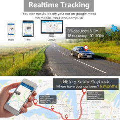 TKSTAR TK905, le Traceur GPS en temps réel