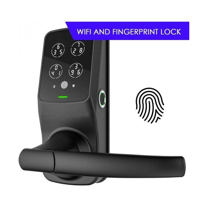 Lockly Secure Plus: Serrure Intelligente Bluetooth avec Lecteur dEmpreintes Digitales Lockly Secure Plus: Serrure Intelligente Bluetooth avec Lecteur dEmpreintes Digitales