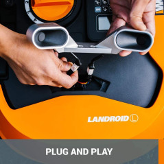 WORX Landroid : Système Anti-Collision Ultrasensible pour une Tonte Impeccable!