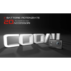 COOAU 4K Action Camera: Capture Your Adventures in Stunning Detail! Waterproof, Stabilized, with External Mic