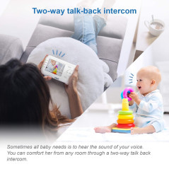 VTech VM5463-2, le moniteur bébé à écran 5''