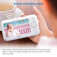 VTech VM5463-2, le moniteur bébé à écran 5''