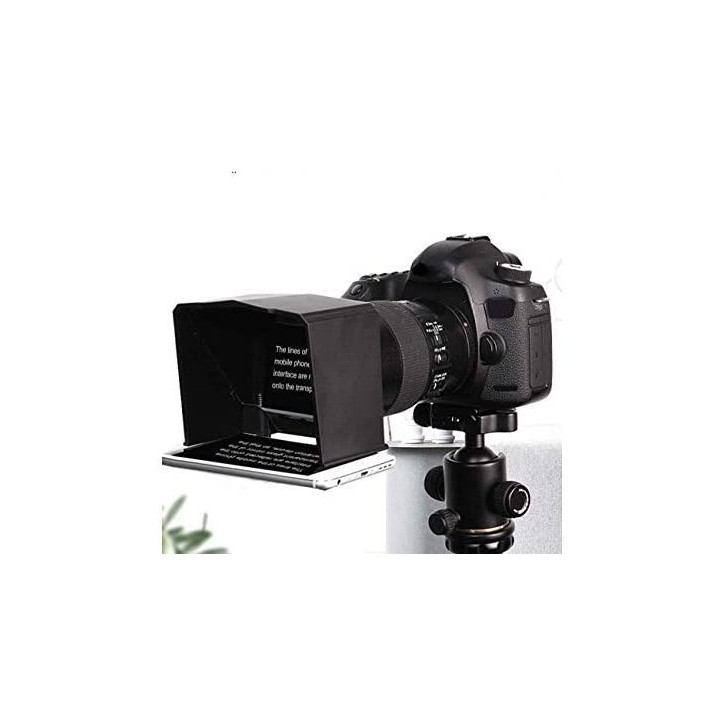 Téléprompteur Smartphone Oumij: Parfait pour Interviews & Présentations! + Télécommande & App Téléprompteur Smartphone Oumij: Parfait pour Interviews & Présentations! + Télécommande & App