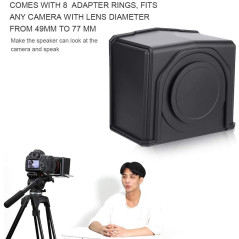 Oumij Smartphone Teleprompter, the portable teleprompter for