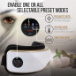 SereneLife Heated Eye Massager: Electric Therapy Mask with Soothing Sounds for Relaxation SereneLife Heated Eye Massager: Electric Therapy Mask with Soothing Sounds for Relaxation