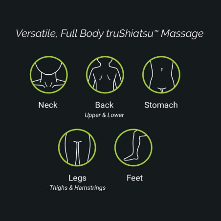 MagicHands truShiatsu: Le masseur ultime pour la nuque et le dos - Relaxation garantie !