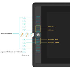 GAOMON PD156PRO: 15.6 Full Laminated Drawing Tablet - Unleash Your Inner Artist!