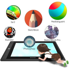 Gaomon PD156 Pro, the HD color screen for drawing