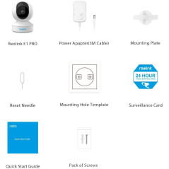 Reolink E1 Pro, le pack de 2 caméras