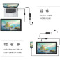 Huion Kamvas 13 : Tablette Graphique Pro - Écran Full HD, Ultra-Fine & Portable! Huion Kamvas 13 : Tablette Graphique Pro - Écran Full HD, Ultra-Fine & Portable!