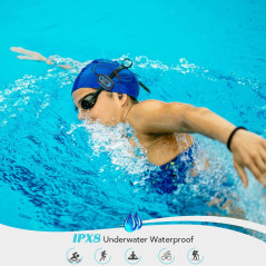 AGPTEK Waterproof MP3 Player: Swim, Run & Rock On! IPX8, 8GB, 18H Battery