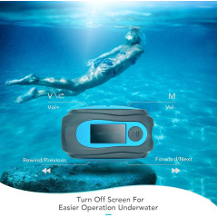 AGPTEK S07, the 100% waterproof music player