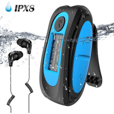 AGPTEK S07, the 100% waterproof music player