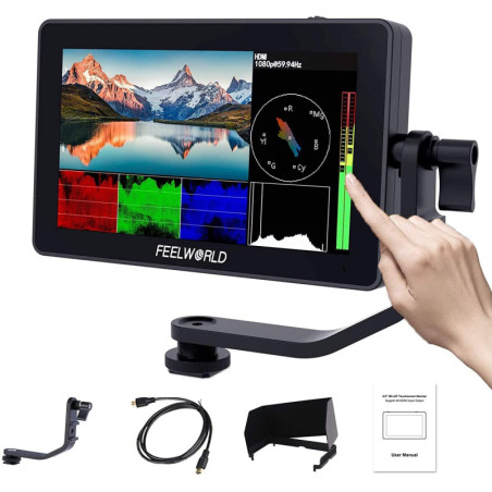FEELWORLD F6 Plus, le moniteur tactile pour appareil photo