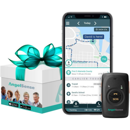 AngelSense Personal GPS Tracker, un ange gardien dans la poche