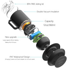 VSITOO S3 Pro, un mug chauffant