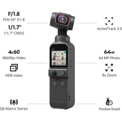 DJI Pocket 2, filmer devient plus facile