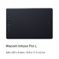 Wacom Intuos Pro: Draw, Design & Edit with Unmatched Precision - Medium Size