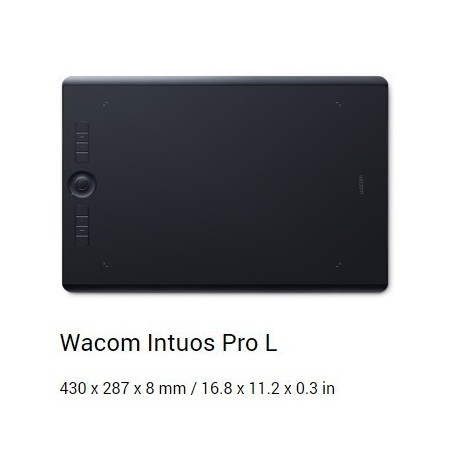 Wacom Intuos Pro: Draw, Design & Edit with Unmatched Precision - Medium Size