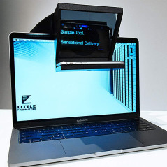Little Prompter, a small teleprompter for smartphone
