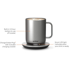 Ember Temperature Control Smart Mug 2: Enjoy Your Drink at the Perfect Temp!