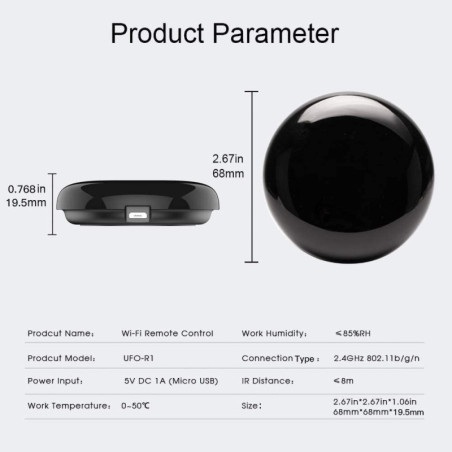 MOES Smart Hub: Contrôle Universel IR WiFi - Transformez Votre Maison Connectée!