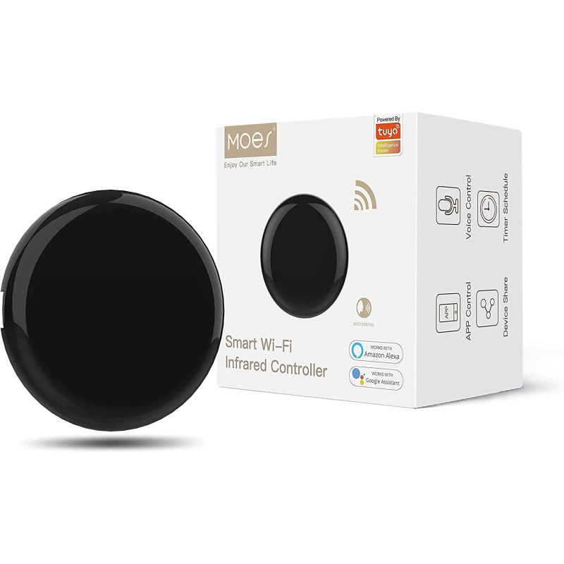 MOES Ufo-R1, tous les appareils connectés sur votre smartphone