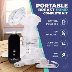 BabyBuddha: Tire-Lait Électrique Portable - Allaitement Facile & Mains Libres!