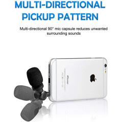 Saramonic SmartMic Mini: Micro Condensateur Pro pour Smartphone, Audio Impeccable!
