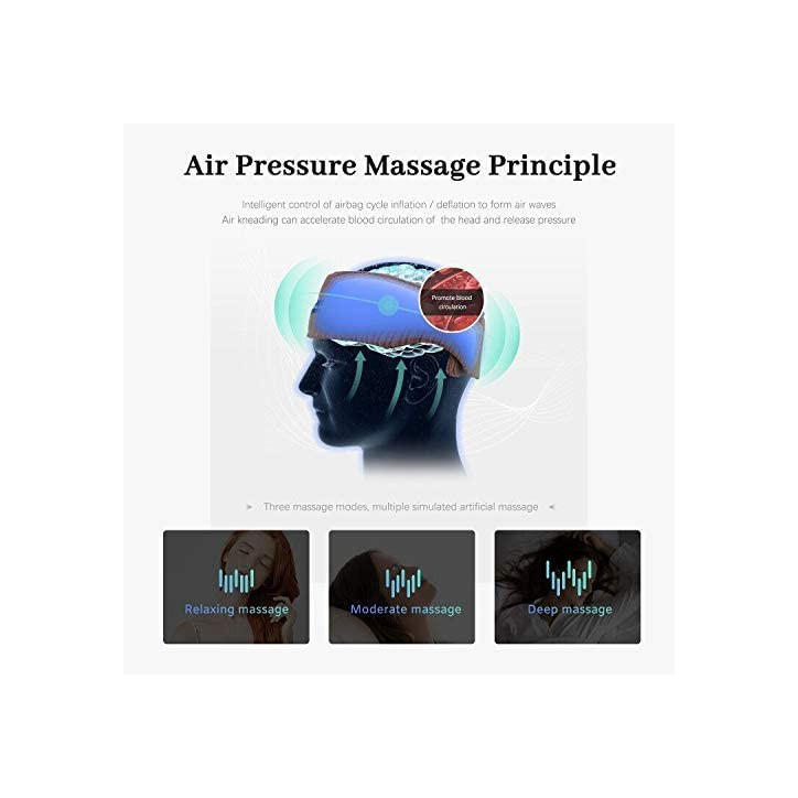 AFUNSO Rechargeable Head Massager: Stress Relief & Hair Growth - Wireless Scalp Therapy AFUNSO Rechargeable Head Massager: Stress Relief & Hair Growth - Wireless Scalp Therapy