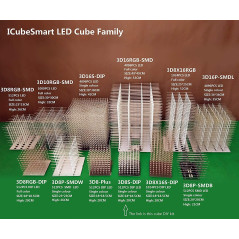 3D LED Cube Light Kit: DIY Animation Creation for Teens & Hobbyists