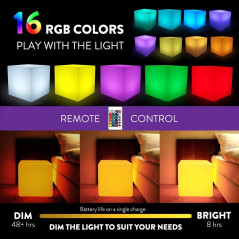 Mr.Go 16", the light cube