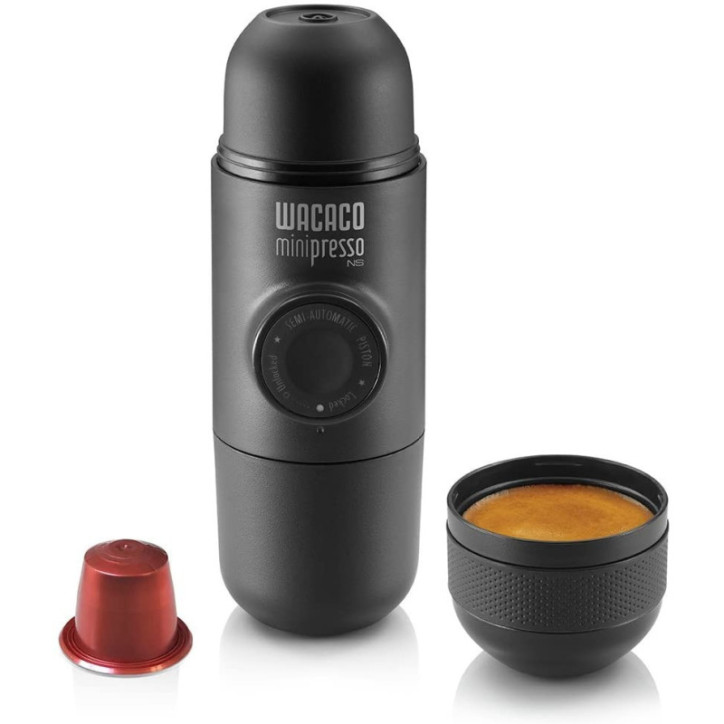 Minipresso NS WACACO: Votre Espresso Parfait, Partout! Machine à Café Portable Nespresso Minipresso NS WACACO: Votre Espresso Parfait, Partout! Machine à Café Portable Nespresso