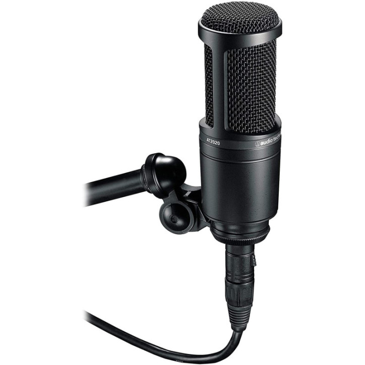 Audio-Technica AT2020: Unlock Pro Studio Sound at Home - Crystal Clear XLR Condenser Mic Audio-Technica AT2020: Unlock Pro Studio Sound at Home - Crystal Clear XLR Condenser Mic