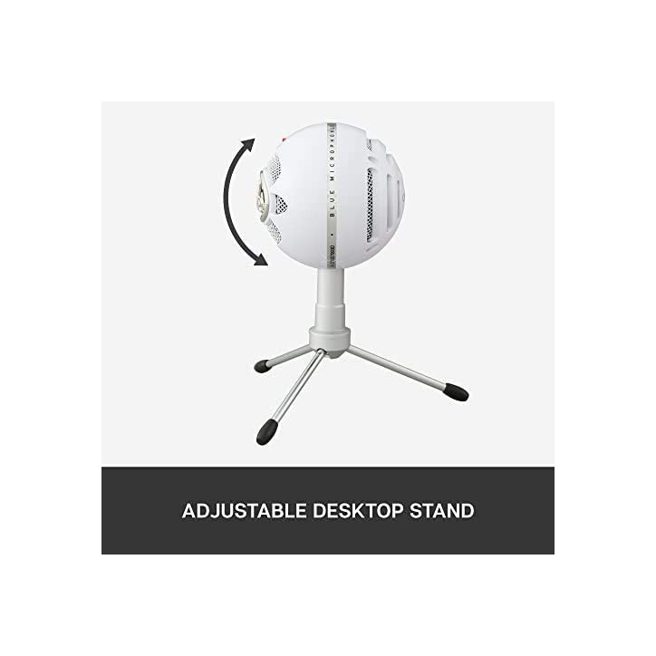 Logitech Snowball iCE: Studio-Quality USB Microphone for Podcast, Streaming & Recording Logitech Snowball iCE: Studio-Quality USB Microphone for Podcast, Streaming & Recording