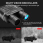 REXING Night Vision Binoculars: See in Total Darkness! 10X Optical Zoom, IR Tech