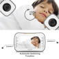 Axvue A242: Moniteur Bébé Vidéo Double Caméra - Vision Nocturne & Longue Portée! Axvue A242: Moniteur Bébé Vidéo Double Caméra - Vision Nocturne & Longue Portée!