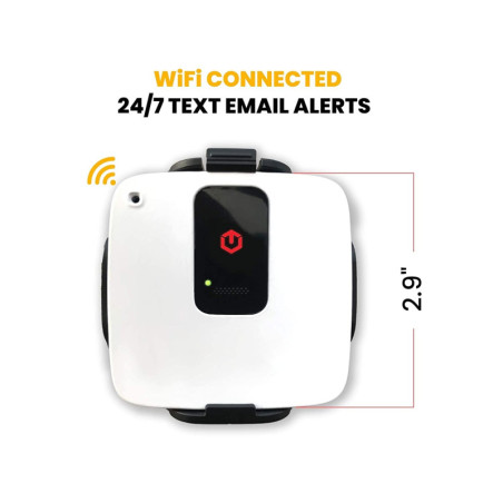tempCube: Surveillance Température & Humidité 4G, Alertes Mobile, Sans Abonnement! Idéal Cave à Vin & Serre