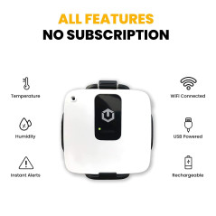 tempCube, one sensor connected