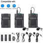 BOYA WM4 Pro K2 Wireless Mic: Dual Lavalier for Crystal-Clear Audio on Cameras & Smartphones BOYA WM4 Pro K2 Wireless Mic: Dual Lavalier for Crystal-Clear Audio on Cameras & Smartphones
