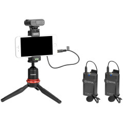 Boya By-WMA Pro K2, le système de microphone sans fil